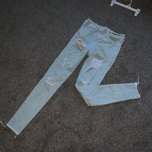 American Eagle ripped jeans